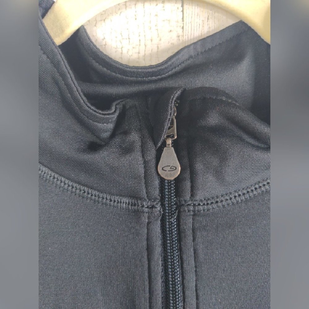 Champion Womens Work Out Zip Up Mock Neck Jacket L - Picture 5 of 10